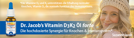 Vitamin D3K2 Öl forte Dr. Jacob`s Tropfen, 20 ml