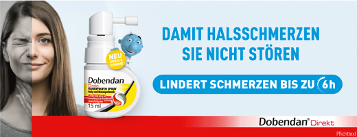 Dobendan® Direkt Flurbiprofen Spray Honig- & Zitronengeschmack, 15 ml