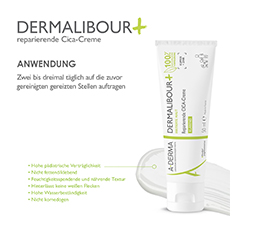 A-Derma Dermalibour + Cica reparierende Creme, 50 ml