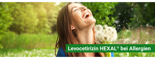 Levocetirizin Hexal bei Allergien 5 mg Filmtabletten , 100 St