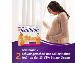 Femibion 2 Schwangerschaft + Stillzeit ohne Jod - 8-Wochen-Packung mit 60 Tabl. u. 60Kapseln, 2X60 St