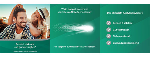 Aspirin 500 mg überzogene Tabletten, 20 St
