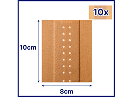 Hansaplast Classic Pflaster 8 cm x 1 m, 1 St