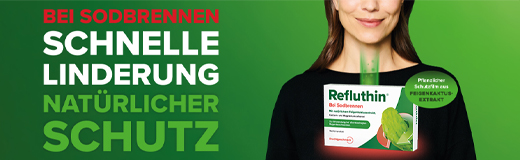 REFLUTHIN bei Sodbrennen Kautabletten Frucht, 16 St