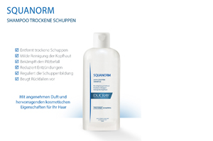 DUCRAY SQUANORM trockene Schuppen Kur-Shampoo, 200 ml