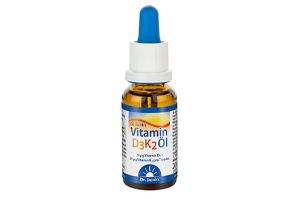 Vitamin D3 K2 Öl Dr. Jacobs Tropfen, 20 ml