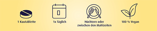VITAMIN B12 500 μg Lutschtabletten, 180 St