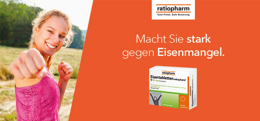 EISENTABLETTEN-ratiopharm N 50 mg Filmtabletten, 100 St