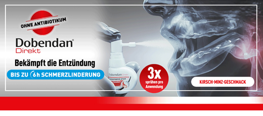 Dobendan® Direkt Flurbiprofen Spray, 15 ml