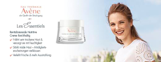 Avene Les Essentiels revitalisierende nutritive Creme reichhaltig, 50 ml