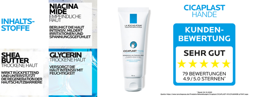 La Roche Posay Cicaplast Handcreme, 100 ml