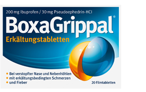 BOXAGRIPPAL Erkältungstabletten 200 mg/30 mg FTA, 20 St