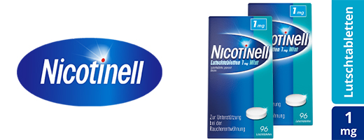 NICOTINELL Lutschtabletten 1 mg Mint, 2X96 St