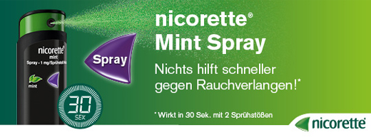 NICORETTE Mint Spray 1 mg/Sprühstoß NFC, 2 St