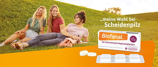 Biofanal® bei Scheidenpilz Vaginaltabletten, 6 St