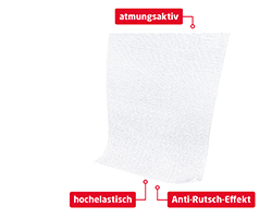 Leukoplast Elastomull haft Fixierbinde elastisch 8 cmx4 m, 1 St
