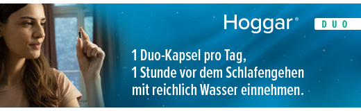 HOGGAR Melatonin DUO Einschlaf-Kapseln, 30 St