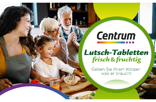 Centrum frisch & fruchtig Lutschtabletten, 30 St