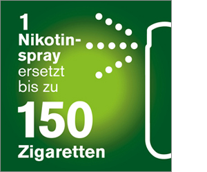 NICORETTE Fruit & Mint Spray 1 mg/Sprühstoß NFC, 2 St