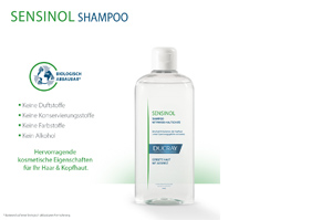 DUCRAY SENSINOL Shampoo mit Physio-Hautschutz, 400 ml