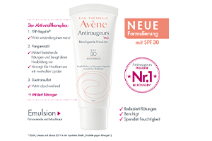 AVENE Antirougeurs Tag beruhigende Emulsion SPF 30, 40 ml