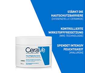 CERAVE Feuchtigkeitscreme, 340 g
