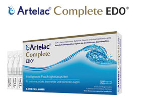 Artelac Complete MDO Augentropfen bei trockenen / tränenden Augen, 60X0.5 ml