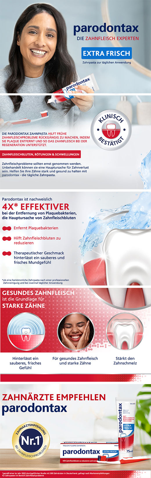 PARODONTAX extra frisch Zahnpasta, 75 ml
