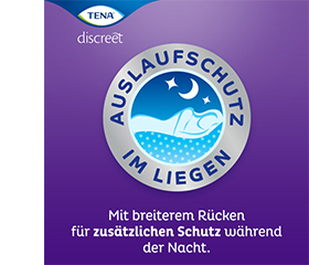 TENA discreet Maxi Night Einlagen bei Inkontinenz, 12 St