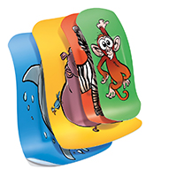LEUKOPLAST kids Strips 19x56 mm 8 St/38x63 mm 4 St, 12 St