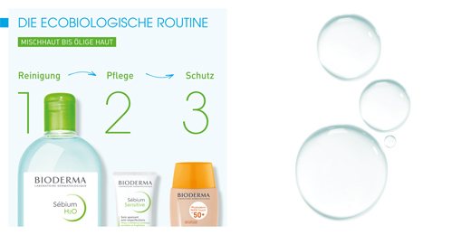 BIODERMA Sebium H2O Reinigungslösung, 500 ml