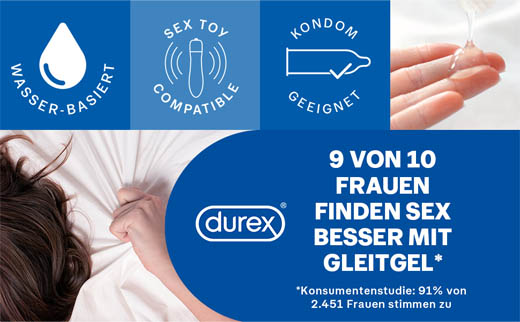 Durex play Feel Gleitgel auf Wasserbasis (250 ml)