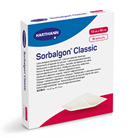 Sorbalgon Classic 10x10 cm Calciumalginat-Kompresse , 10 St
