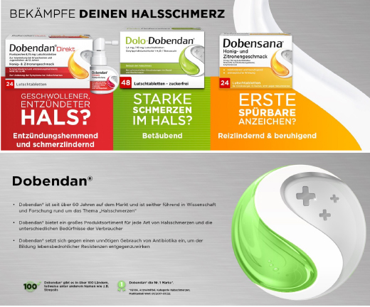 Dolo-Dobendan 1,4 mg / 10 mg Lutschtabletten, 48 St