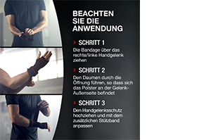 Hansaplast Sport Handgelenk-Bandage Größe L/XL, 1 St