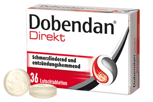 DOBENDAN Direkt Flurbiprofen 8,75 mg Lutschtabl., 36 St