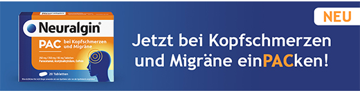 Neuralgin PAC bei Kopfschmerzen und Migräne Tabletten, 20 St