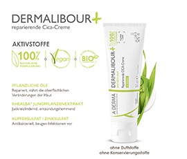 A-Derma Dermalibour + Cica reparierende Creme, 50 ml
