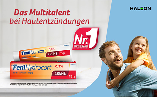 FeniHydrocort Creme 0,5 %, Hydrocortison 5 mg/g, wirksam bei Hautentzündungen, 30 g