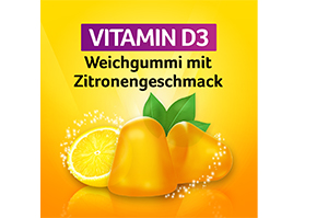VIGANTOLVIT 2000 I.E. Vitamin D3 Weichgummis, 60 St