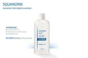 DUCRAY SQUANORM trockene Schuppen Kur-Shampoo, 200 ml