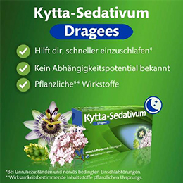 KYTTA SEDATIVUM Dragees, 40 St