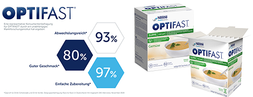 OPTIFAST Suppe Gemüse Pulver, 8X55 g