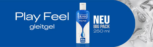 Durex play Feel Gleitgel auf Wasserbasis (250 ml)