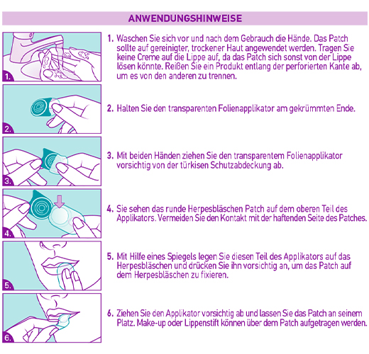 COMPEED Herpesbläschen Patch Applikator HRA, 15 St