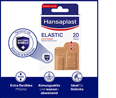 HANSAPLAST Elastic Pflasterstrips, 20 St
