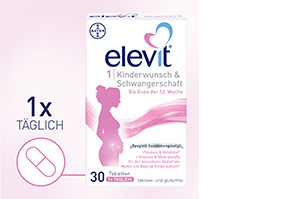 ELEVIT 1 Kinderwunsch & Schwangerschaft Tabletten, 30 St
