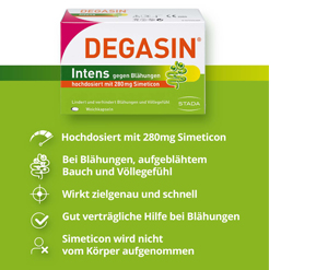 Degasin intens 280 mg Weichkapseln, 32 St