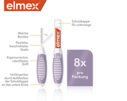 ELMEX Interdentalbürsten ISO Gr.6 1,1 mm lila, 8 St