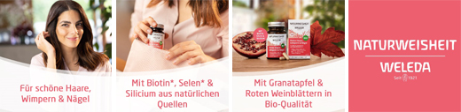 Weleda Naturweisheit Meine Haare Wimpern & Nägel Kapseln, 46 St